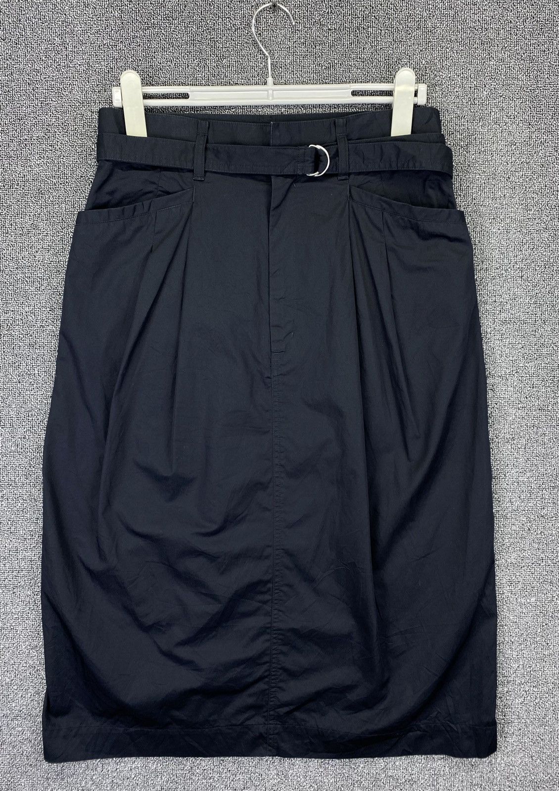 Lemaire × Uniqlo Lemaire Uniqlo U Black Rare Midi Skirt Size 30" / US 8 / IT 44 - 1 Thumbnail