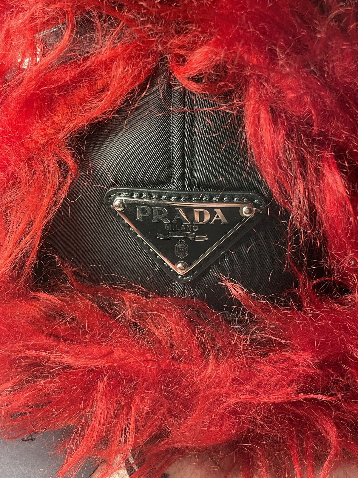 Prada Prada Faux Fur Hat/Trapper Size ONE SIZE - 3 Thumbnail