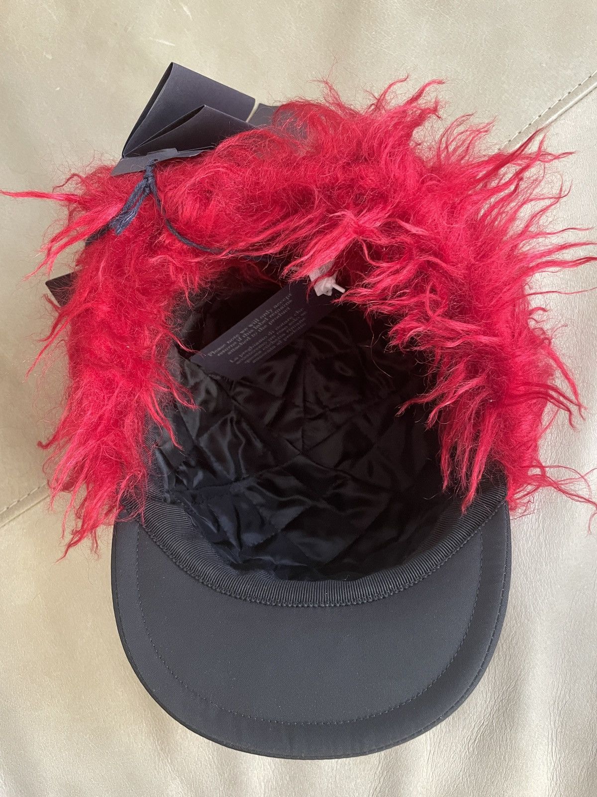 Prada Prada Faux Fur Hat/Trapper Size ONE SIZE - 12 Thumbnail