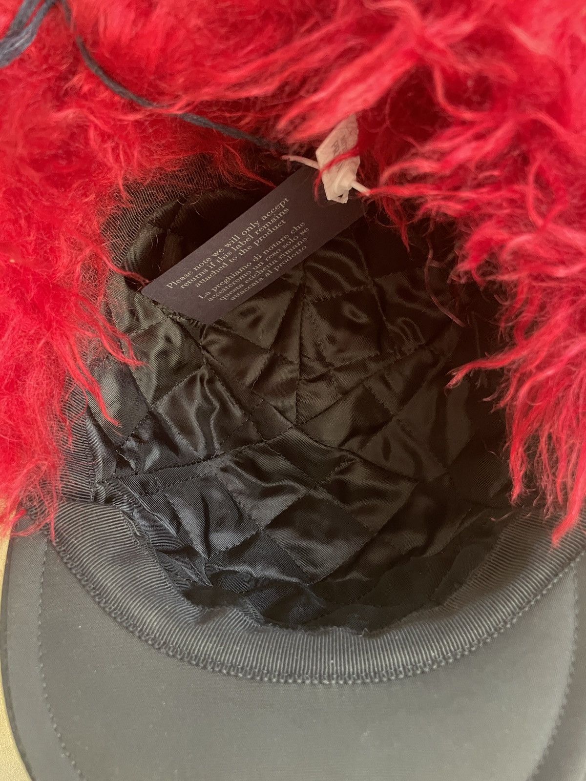 Prada Prada Faux Fur Hat/Trapper Size ONE SIZE - 13 Thumbnail