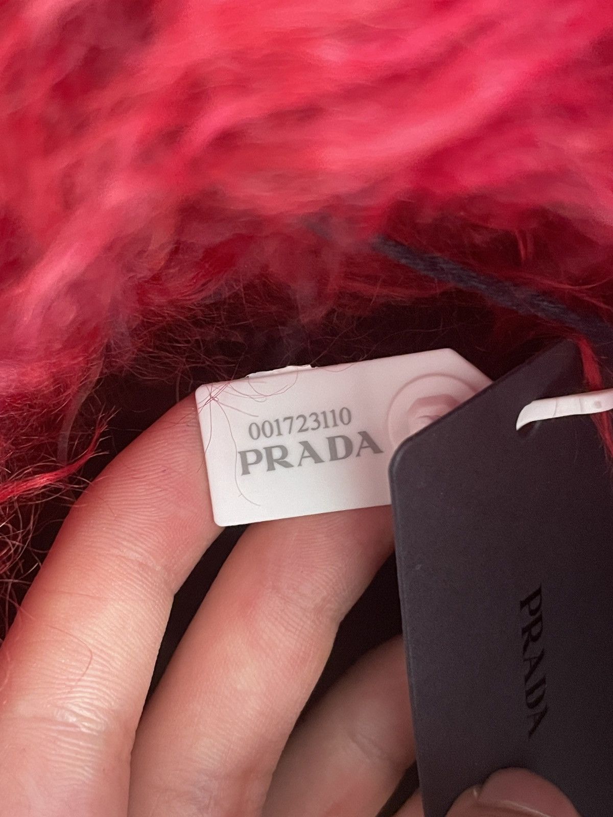 Prada Prada Faux Fur Hat/Trapper Size ONE SIZE - 18 Thumbnail