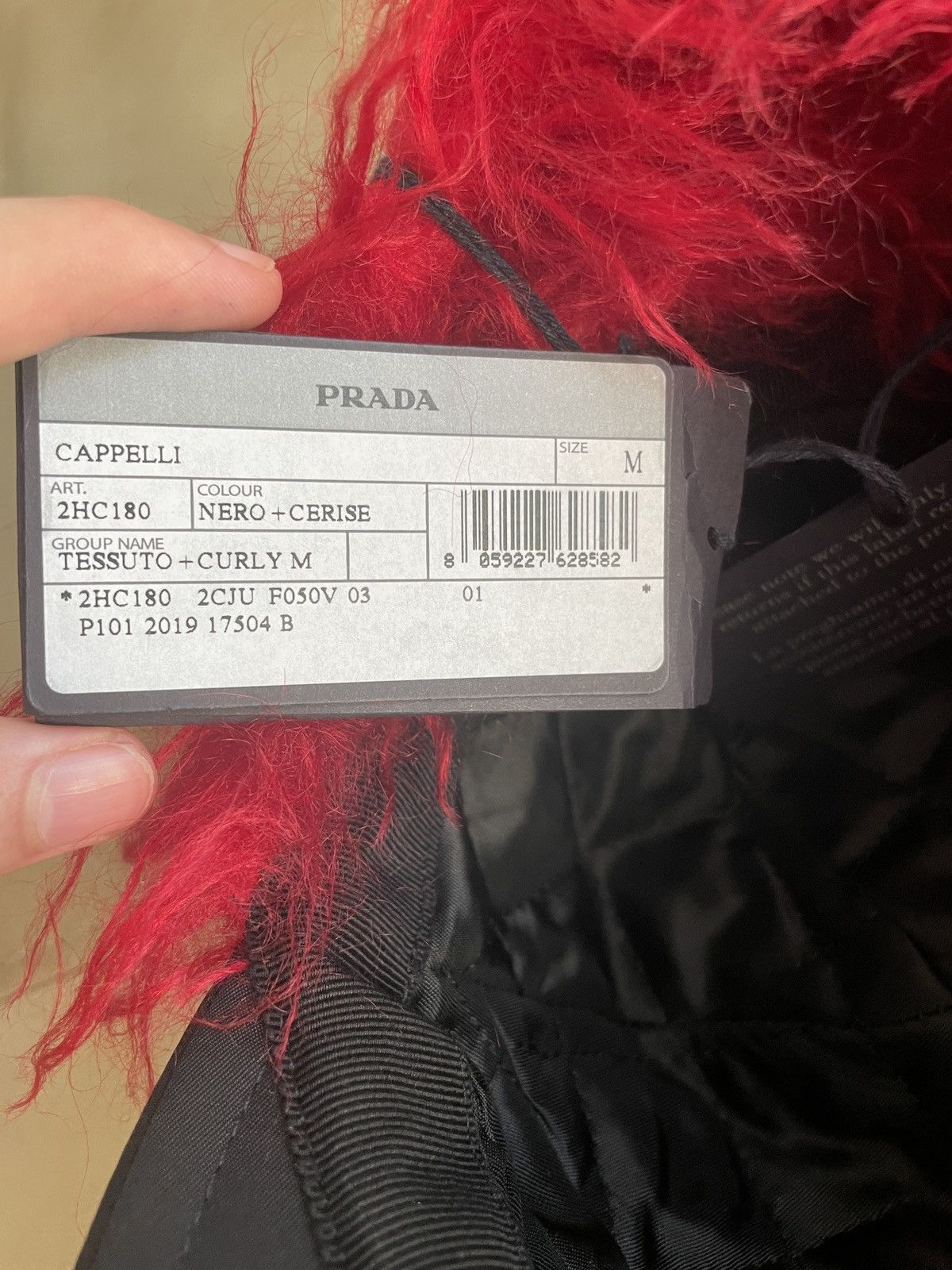 Prada Prada Faux Fur Hat/Trapper Size ONE SIZE - 15 Thumbnail