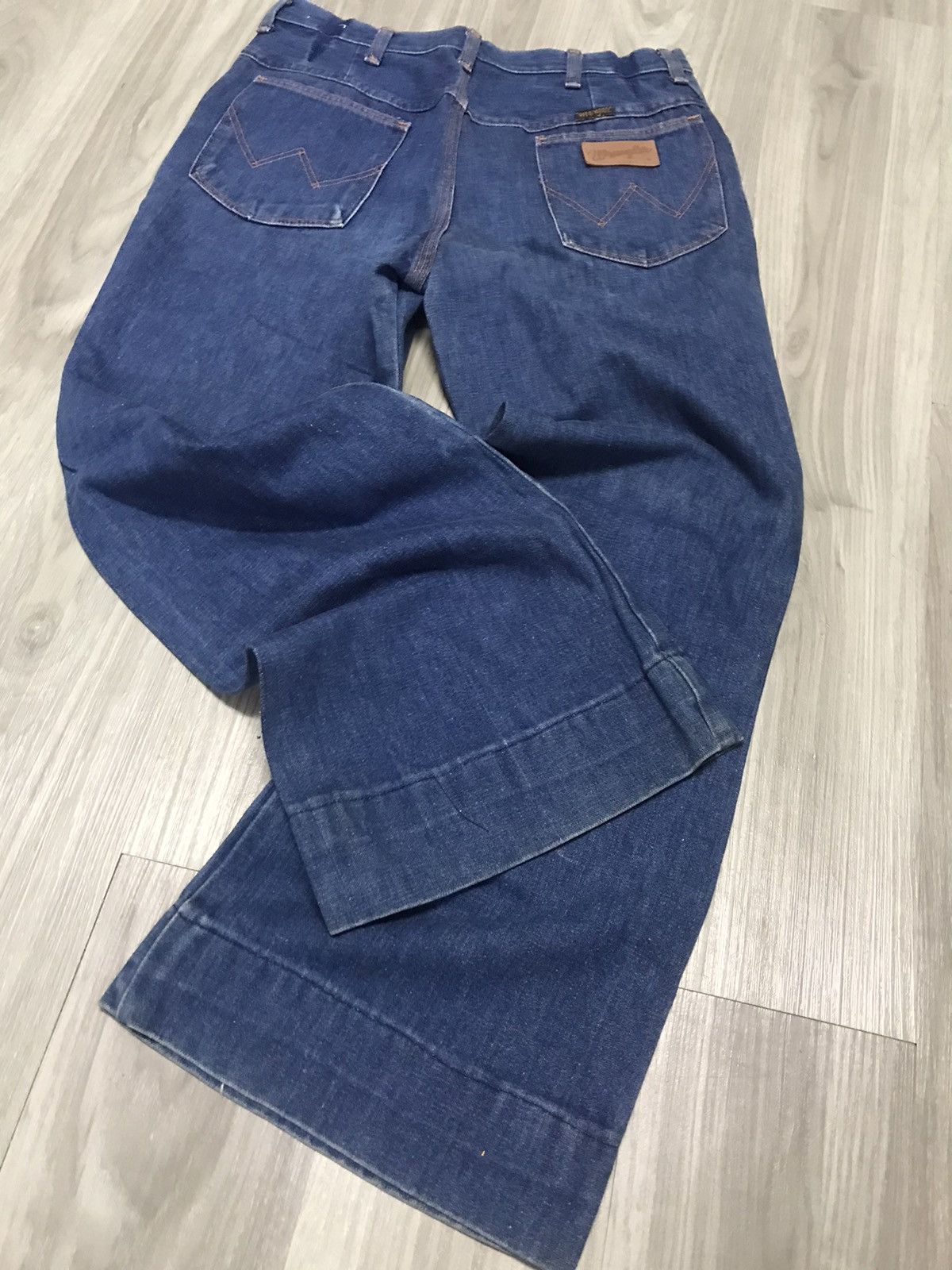 Vintage Vintage Wrangler Bell Bottom Flare Jeans Size US 30 / EU 46 - 8 Thumbnail