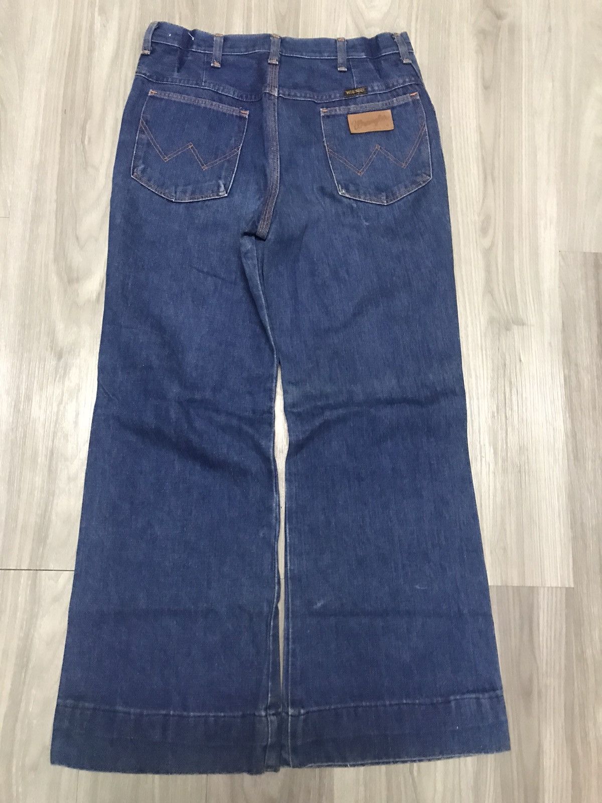 Vintage Vintage Wrangler Bell Bottom Flare Jeans Size US 30 / EU 46 - 7 Thumbnail