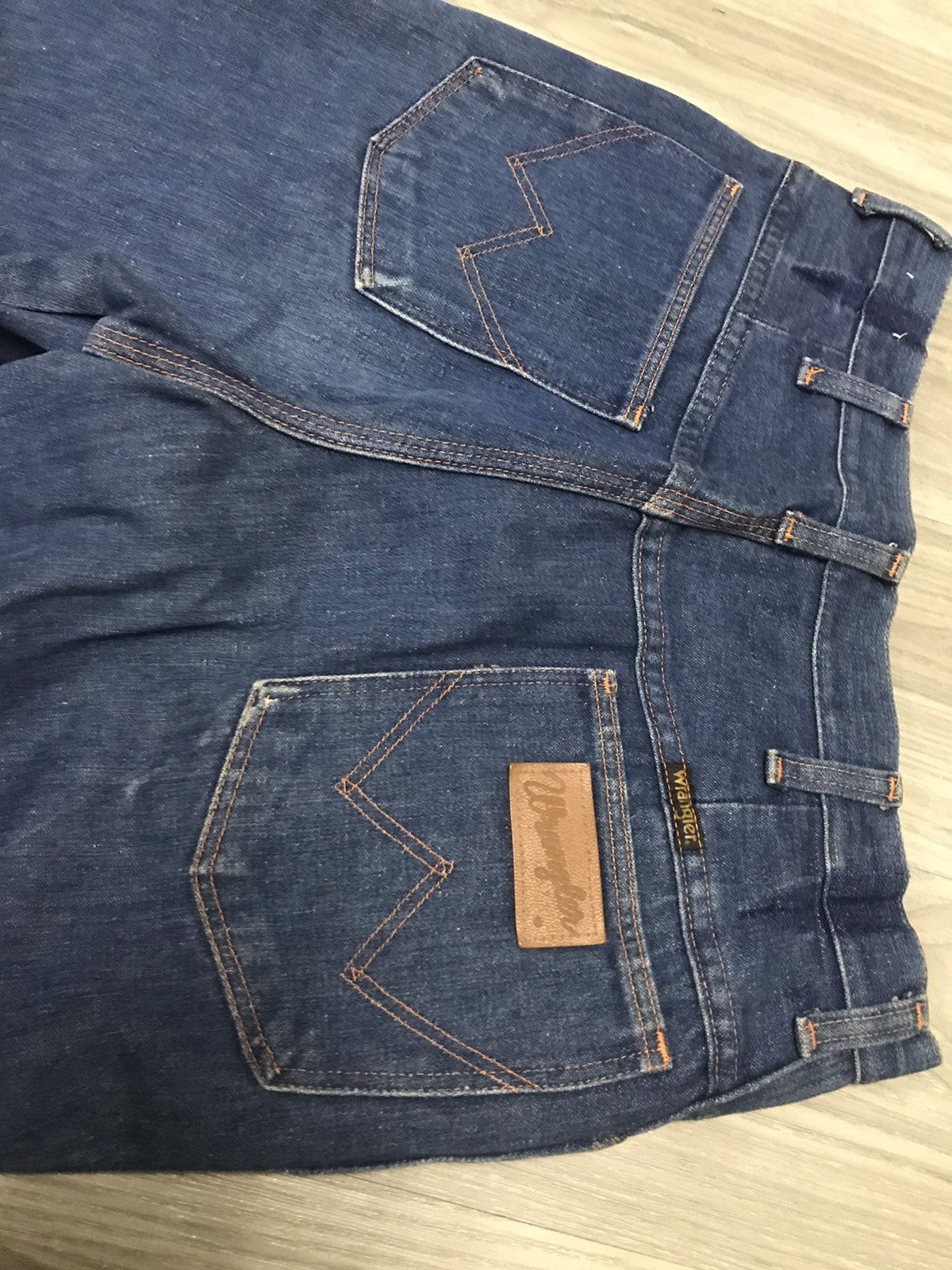 Vintage Vintage Wrangler Bell Bottom Flare Jeans Size US 30 / EU 46 - 9 Thumbnail