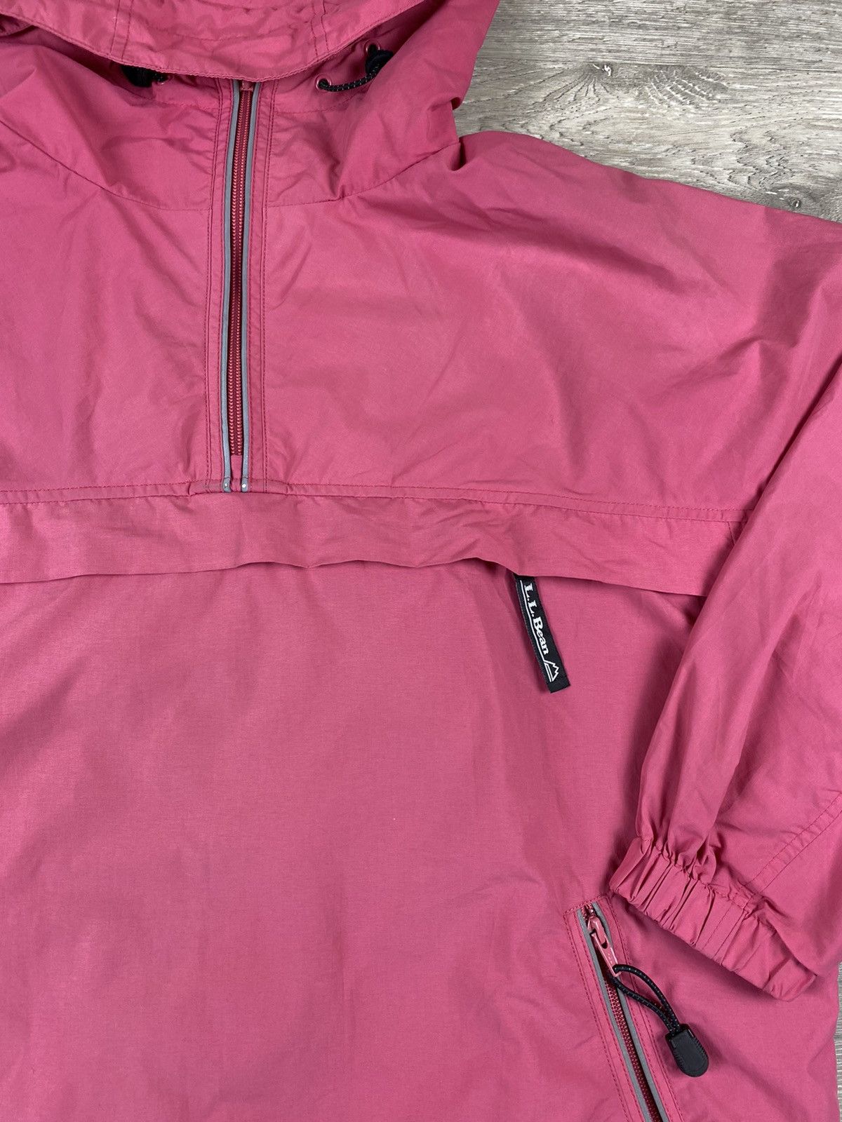 L.L. Bean Vintage L.L Bean 1/2 Zip PullOver Hoodie Anorak Jacket Size M / US 6-8 / IT 42-44 - 8 Thumbnail