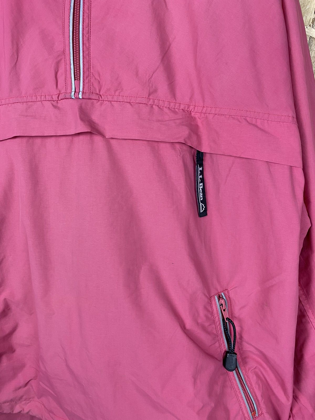 L.L. Bean Vintage L.L Bean 1/2 Zip PullOver Hoodie Anorak Jacket Size M / US 6-8 / IT 42-44 - 6 Thumbnail