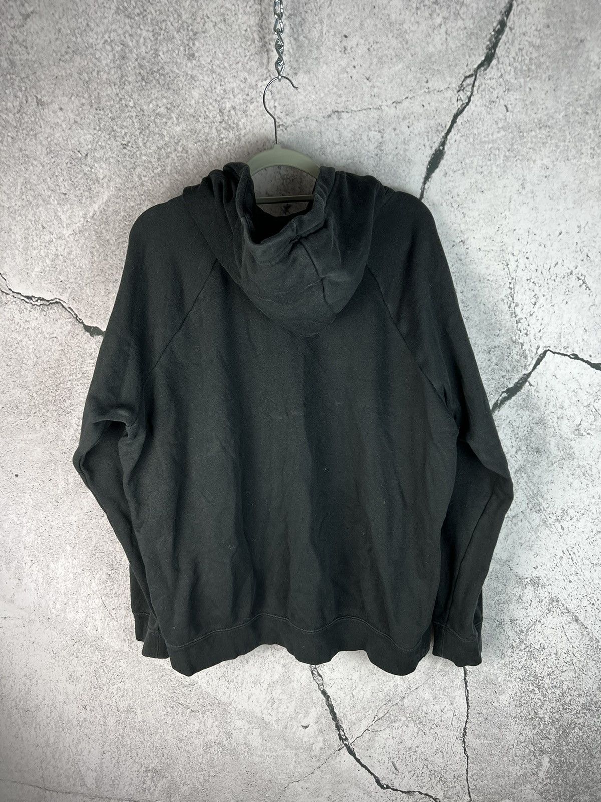 Nike Vintage Nike black basic hoodie Size US XL / EU 56 / 4 - 2 Thumbnail