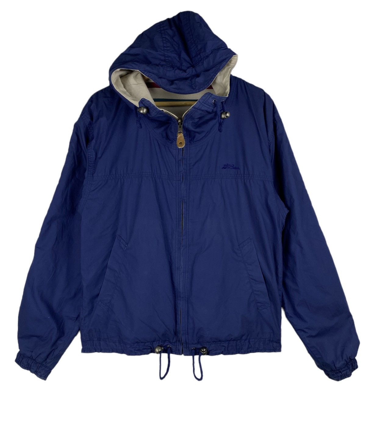 L.L. Bean Vintage L.L Beans Riversable Hoodie Stripes Jacket Size US S / EU 44-46 / 1 - 3 Thumbnail
