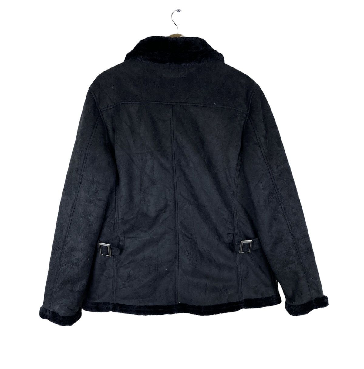 Kansai Yamamoto OFFER 🔥 KANSAI YAMAMOTO SHEARLING SUEDE LEATHER JACKET Size US L / EU 52-54 / 3 - 7 Thumbnail
