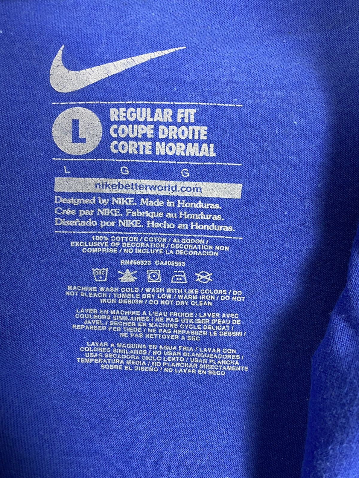 Japanese Brand OFFER 🔥 Nike Spellout Good Hates Best Tee T Shirt Size US L / EU 52-54 / 3 - 3 Thumbnail