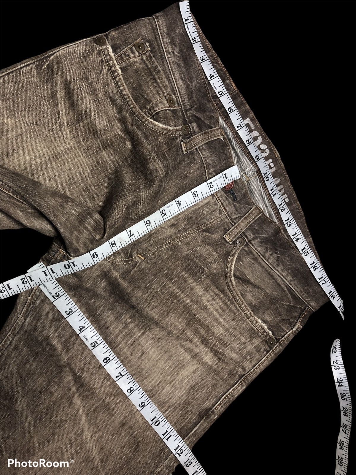 Edwin FLARE EDWIN 503 WASHED BROWN DENIM Size US 36 / EU 52 - 10 Thumbnail