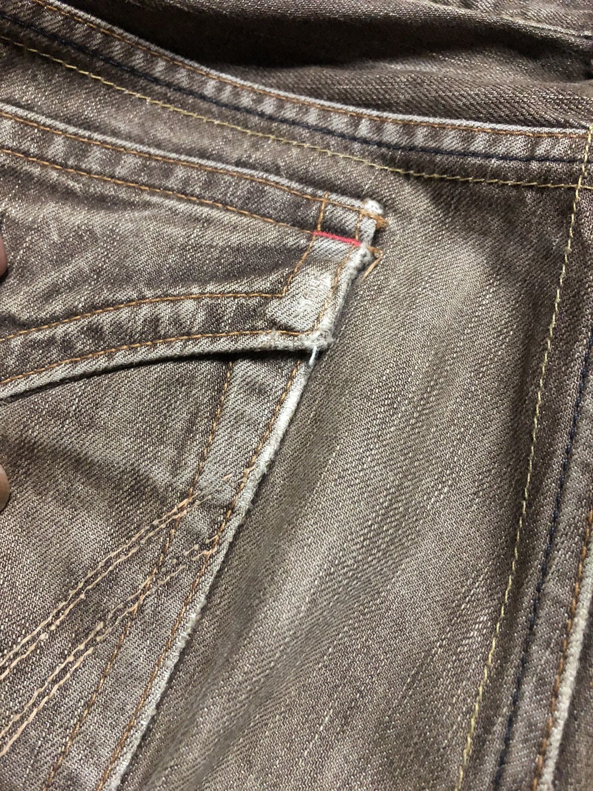 Edwin FLARE EDWIN 503 WASHED BROWN DENIM Size US 36 / EU 52 - 6 Thumbnail