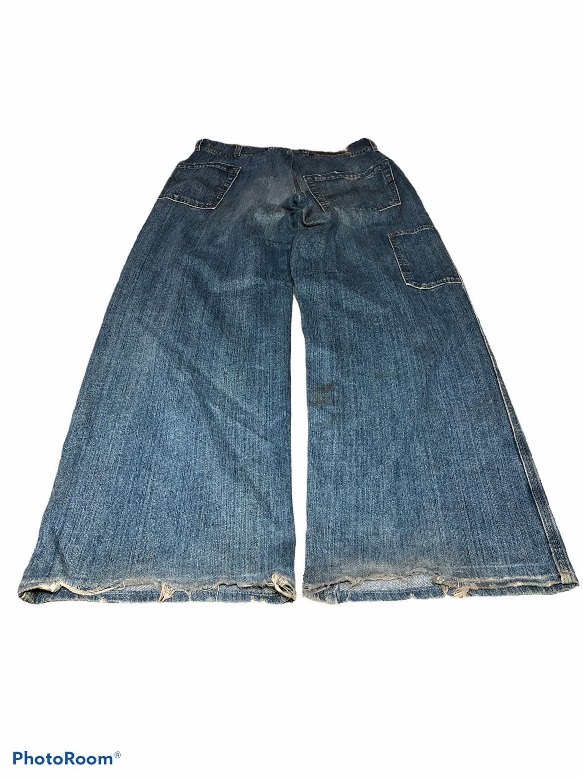 Armani × Vintage ARMANI JEANS BAGGY DENIM Size US 29 - 4 Thumbnail