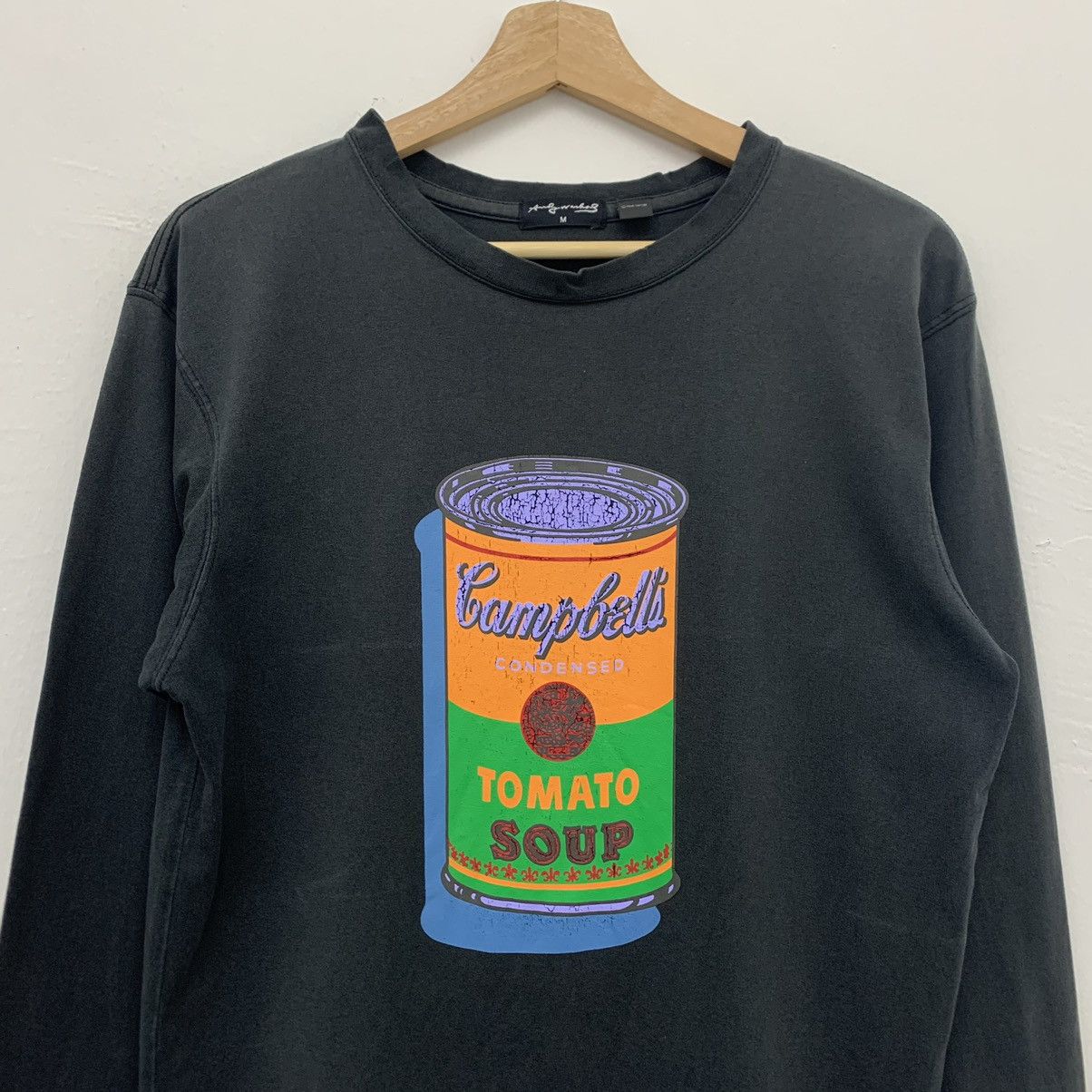 Andy Warhol × Uniqlo Andy Warhol Campbells Long Sleeve Tshirt Size US M / EU 48-50 / 2 - 3 Thumbnail