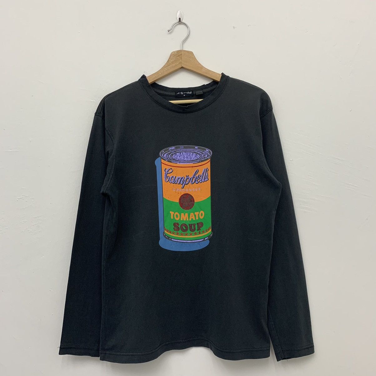 Andy Warhol × Uniqlo Andy Warhol Campbells Long Sleeve Tshirt Size US M / EU 48-50 / 2 - 1 Thumbnail