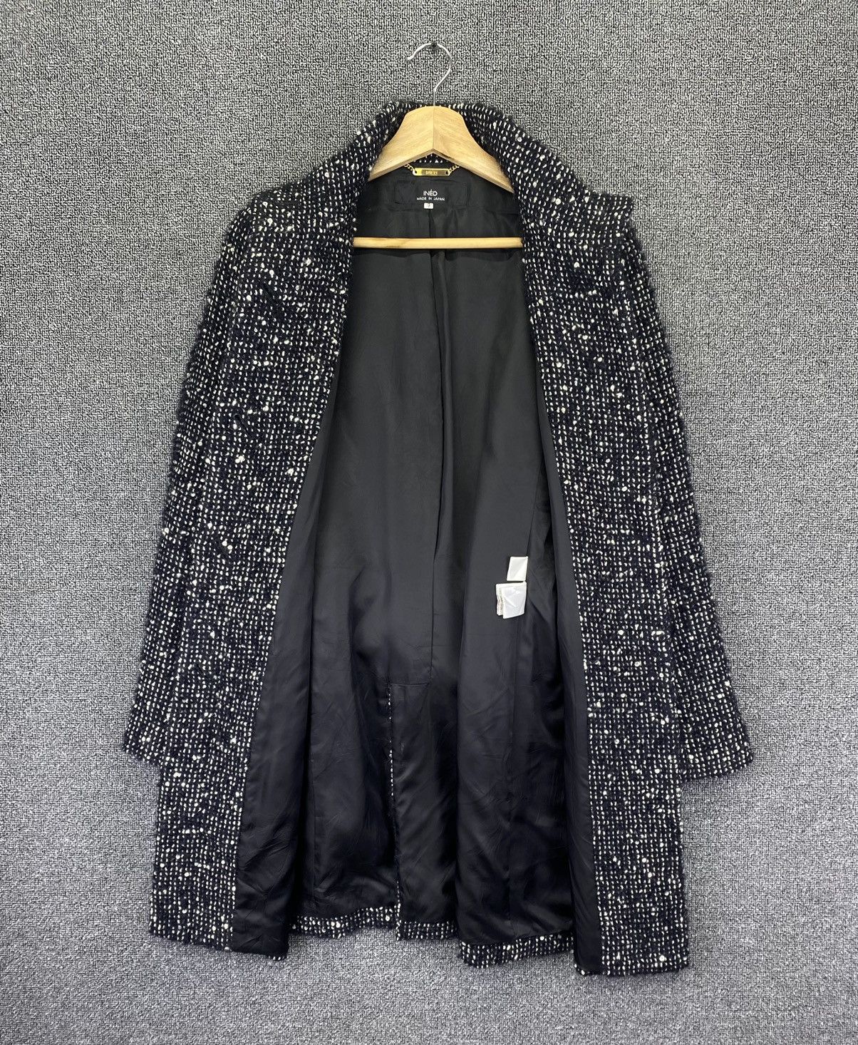 Yohji Yamamoto Vintage Yohji Yamamoto Ined Knit Belted Long Coats Jacket Size S / US 4 / IT 40 - 5 Thumbnail