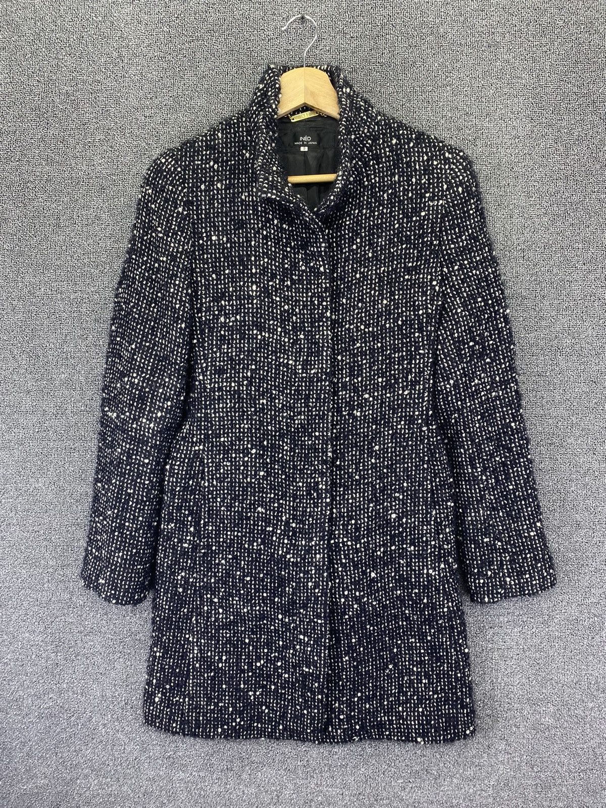 Yohji Yamamoto Vintage Yohji Yamamoto Ined Knit Belted Long Coats Jacket Size S / US 4 / IT 40 - 1 Thumbnail