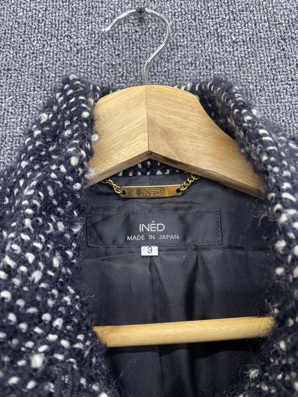 Yohji Yamamoto Vintage Yohji Yamamoto Ined Knit Belted Long Coats Jacket Size S / US 4 / IT 40 - 6 Thumbnail