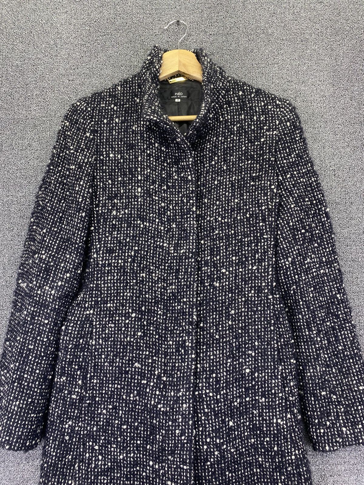 Yohji Yamamoto Vintage Yohji Yamamoto Ined Knit Belted Long Coats Jacket Size S / US 4 / IT 40 - 4 Thumbnail