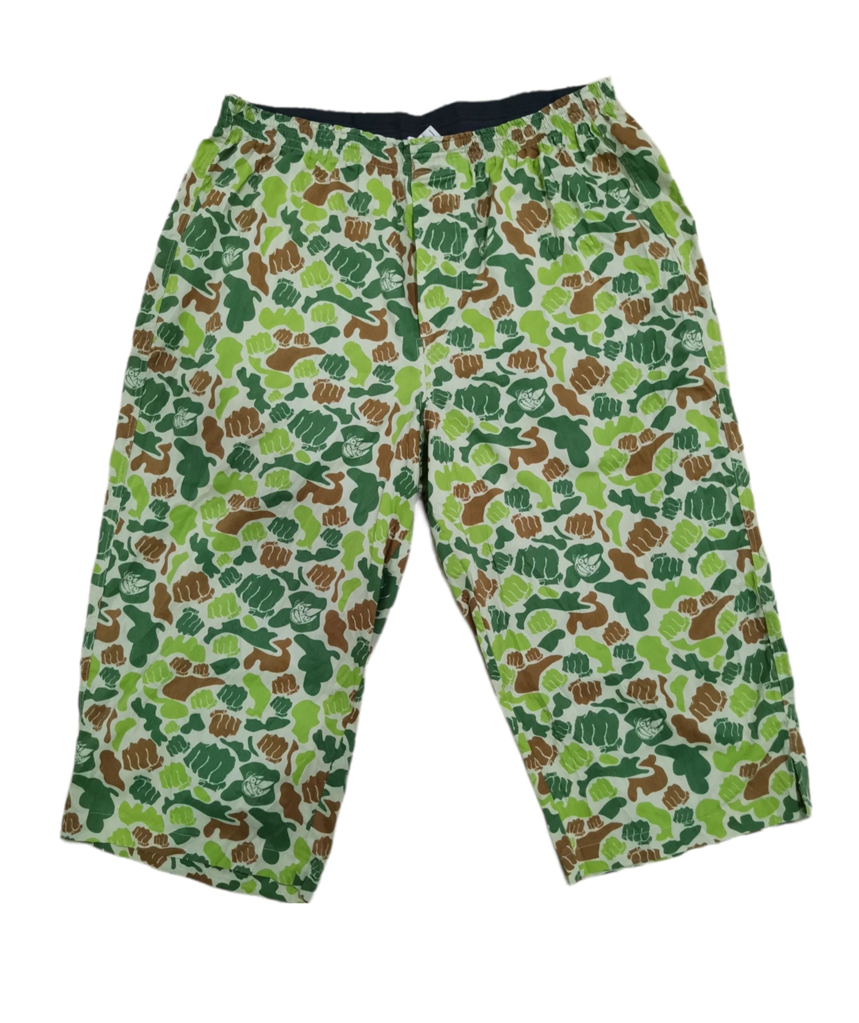 Anime × Cartoon Network × Japanese Brand One Piece Japan Anime Shorts Pants Boxer OverPrint Akira Size US 31 - 2 Thumbnail