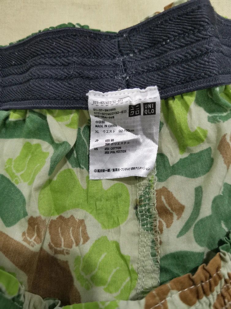 Anime × Cartoon Network × Japanese Brand One Piece Japan Anime Shorts Pants Boxer OverPrint Akira Size US 31 - 3 Thumbnail