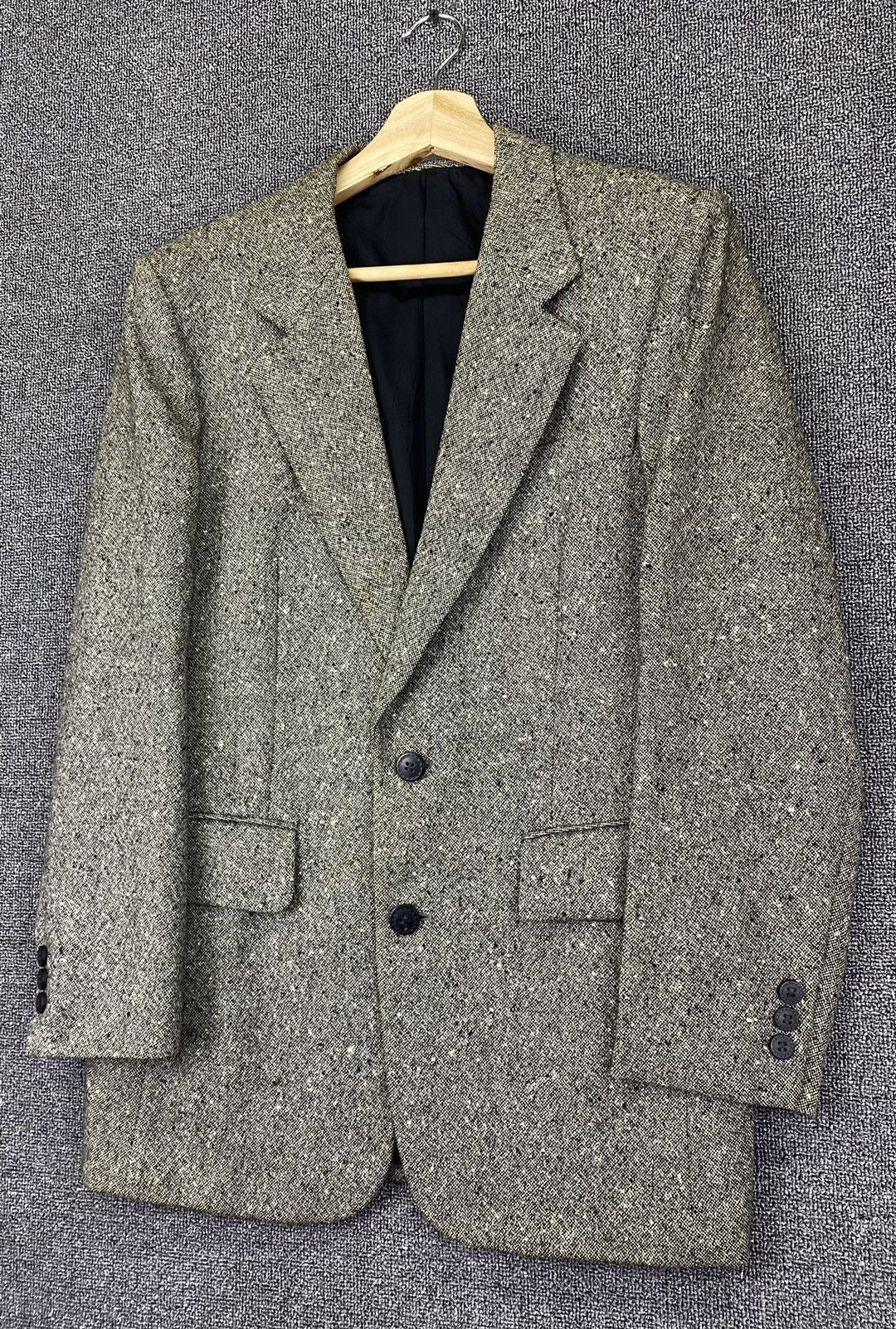 Lanvin Vintage LANVIN Paris Designer Wool Blazer Coats Jacket Size S / US 4 / IT 40 - 3 Thumbnail