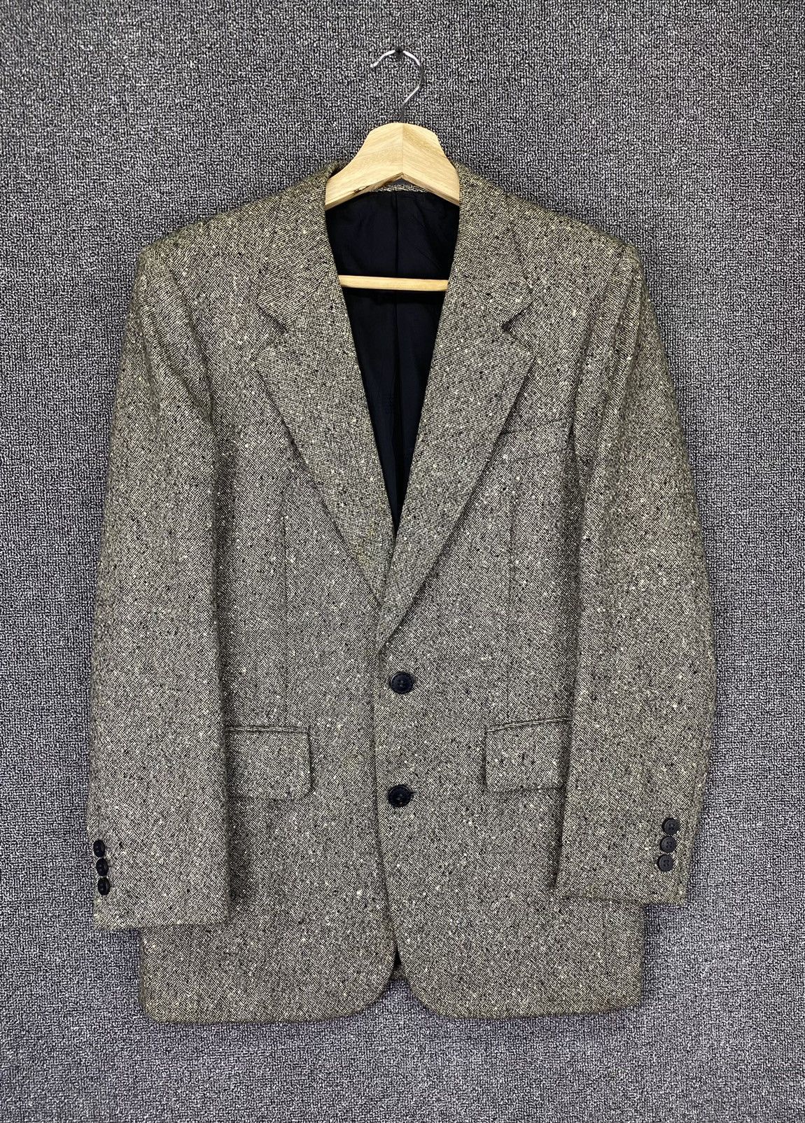 Lanvin Vintage LANVIN Paris Designer Wool Blazer Coats Jacket Size S / US 4 / IT 40 - 1 Thumbnail