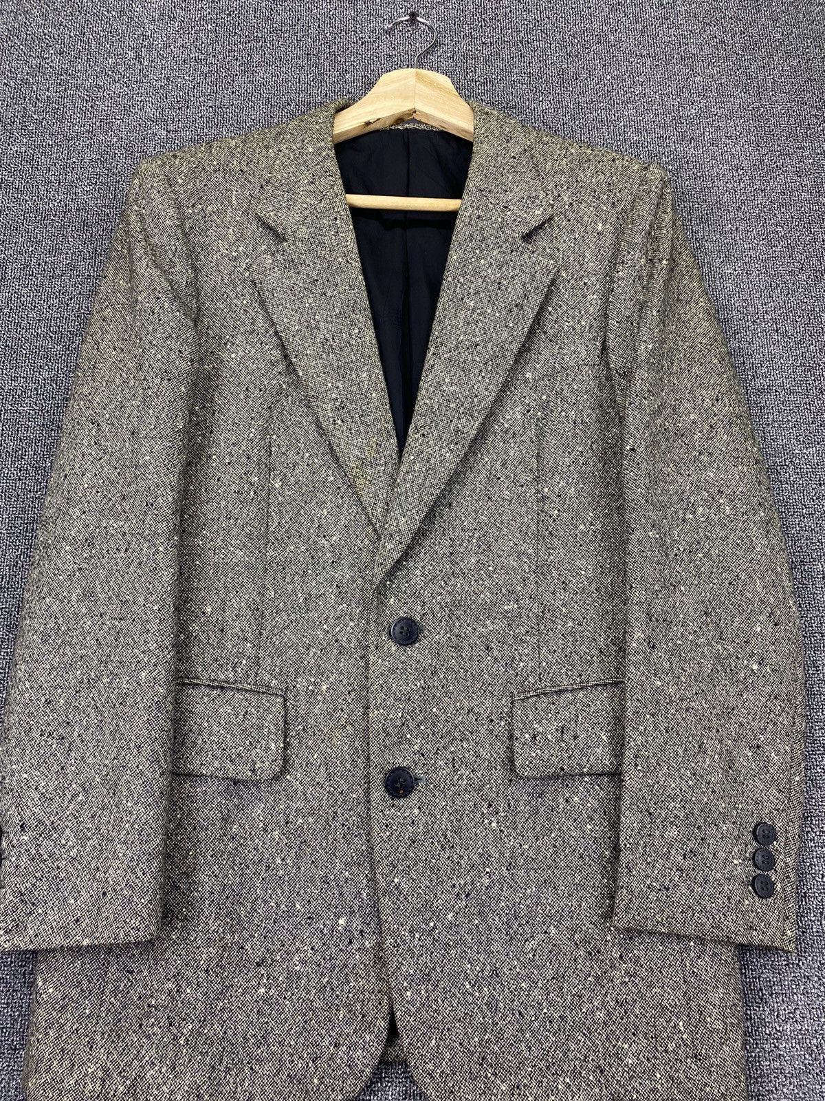 Lanvin Vintage LANVIN Paris Designer Wool Blazer Coats Jacket Size S / US 4 / IT 40 - 4 Thumbnail