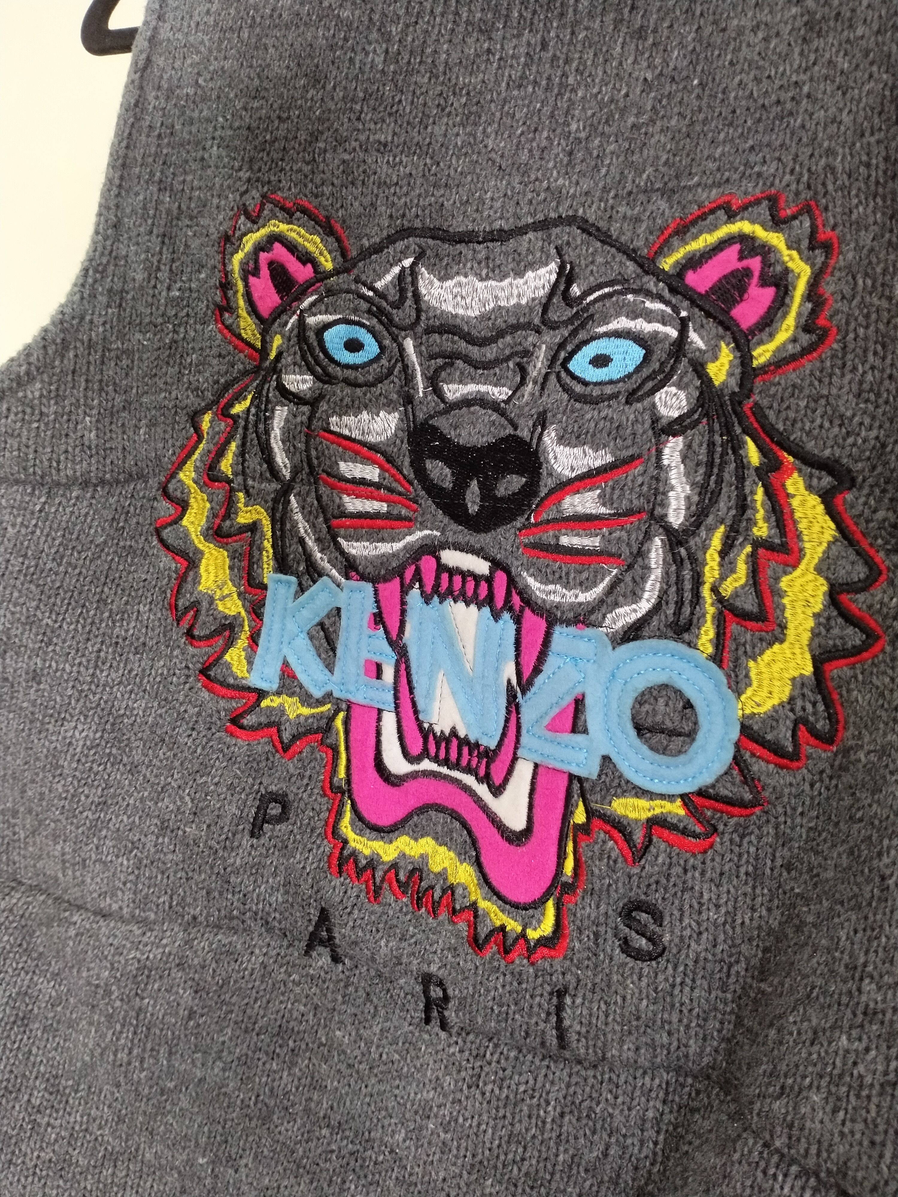 Kenzo Kenzo Custom Vest Big Tiger Head Logo Size US M / EU 48-50 / 2 - 3 Thumbnail