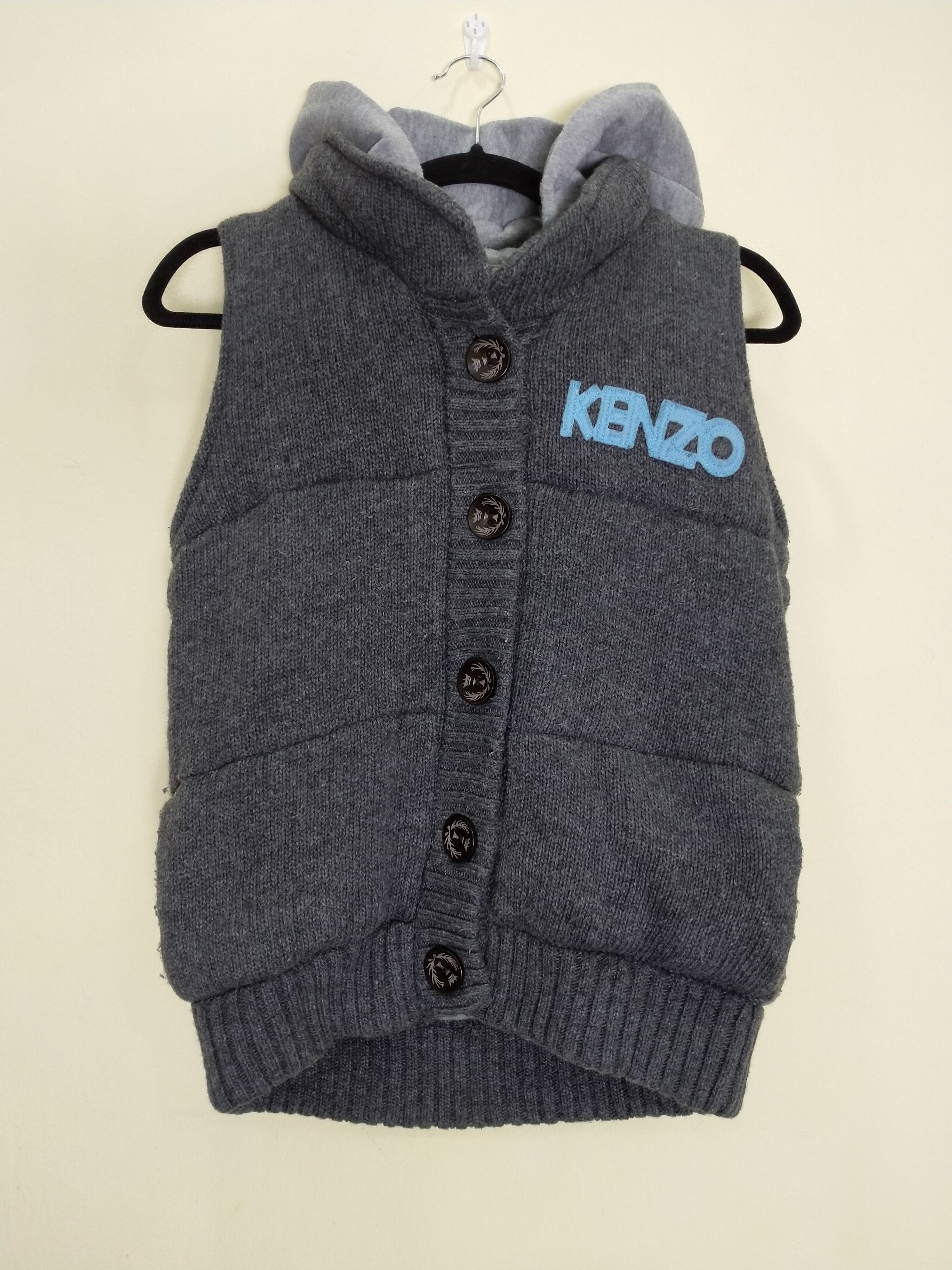 Kenzo Kenzo Custom Vest Big Tiger Head Logo Size US M / EU 48-50 / 2 - 2 Thumbnail