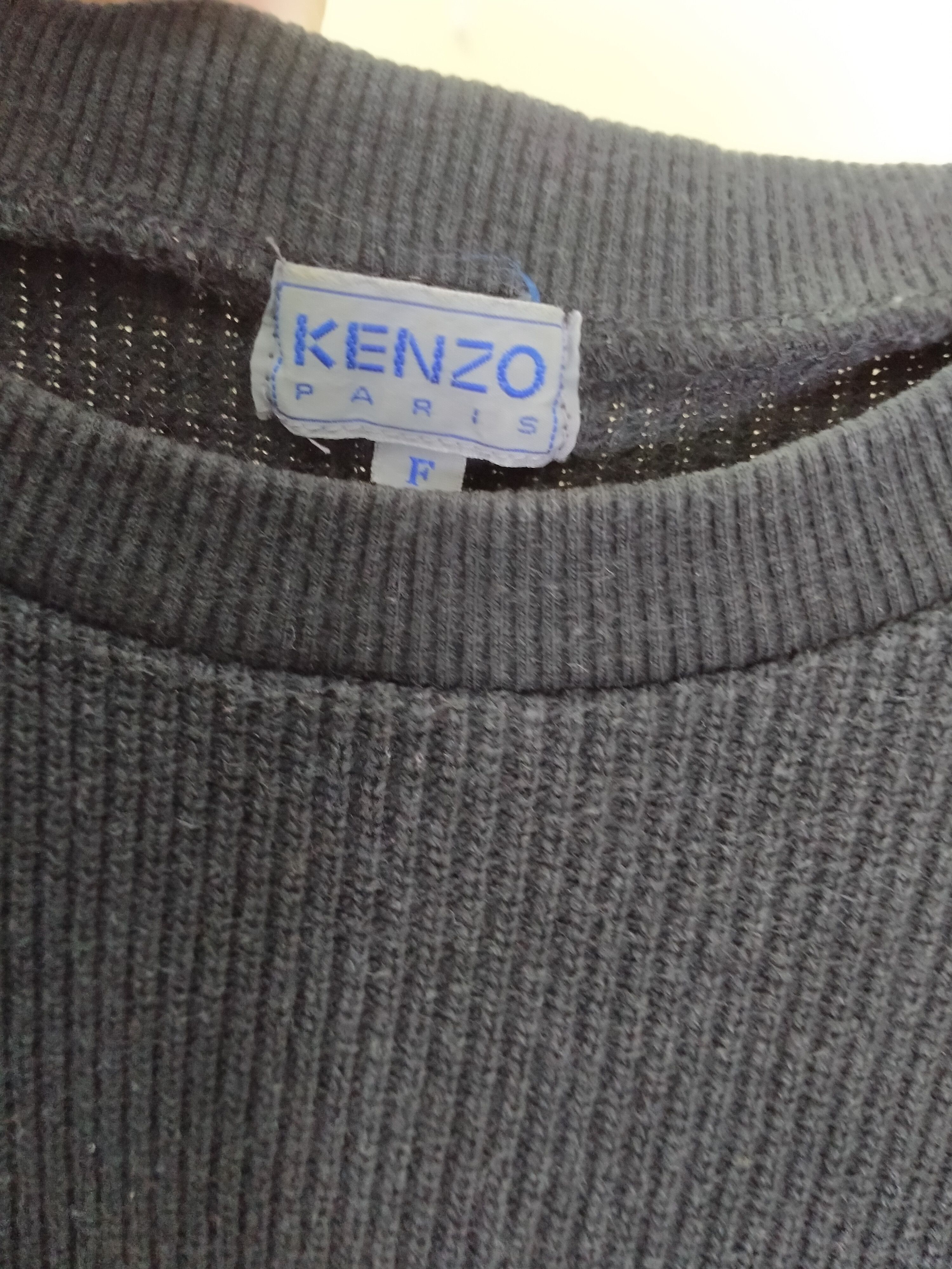 Kenzo 📌 Kenzo Oversized Sweatshirt Spelled Out Made in Japan Size US M / EU 48-50 / 2 - 3 Thumbnail