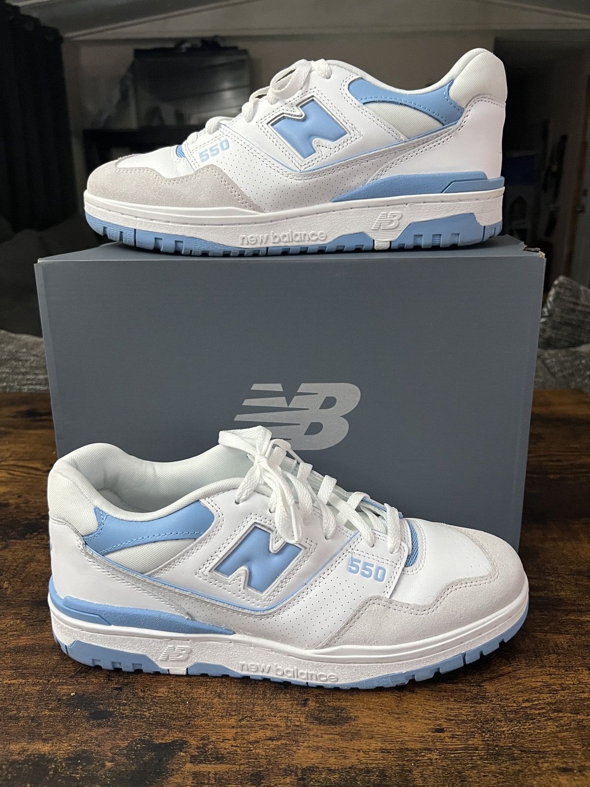 new balance 550 light blue stockx