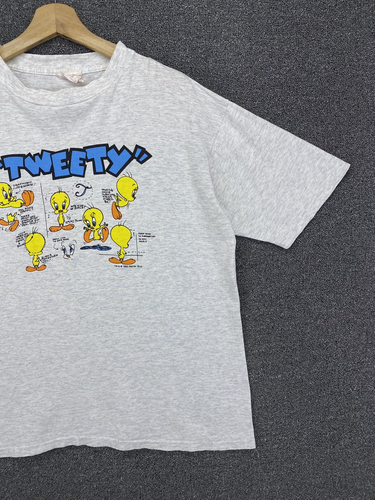 Vintage Vintage Looney Tunes Tweety Bird Funny Graphic Tees T Shirts Size US M / EU 48-50 / 2 - 4 Thumbnail