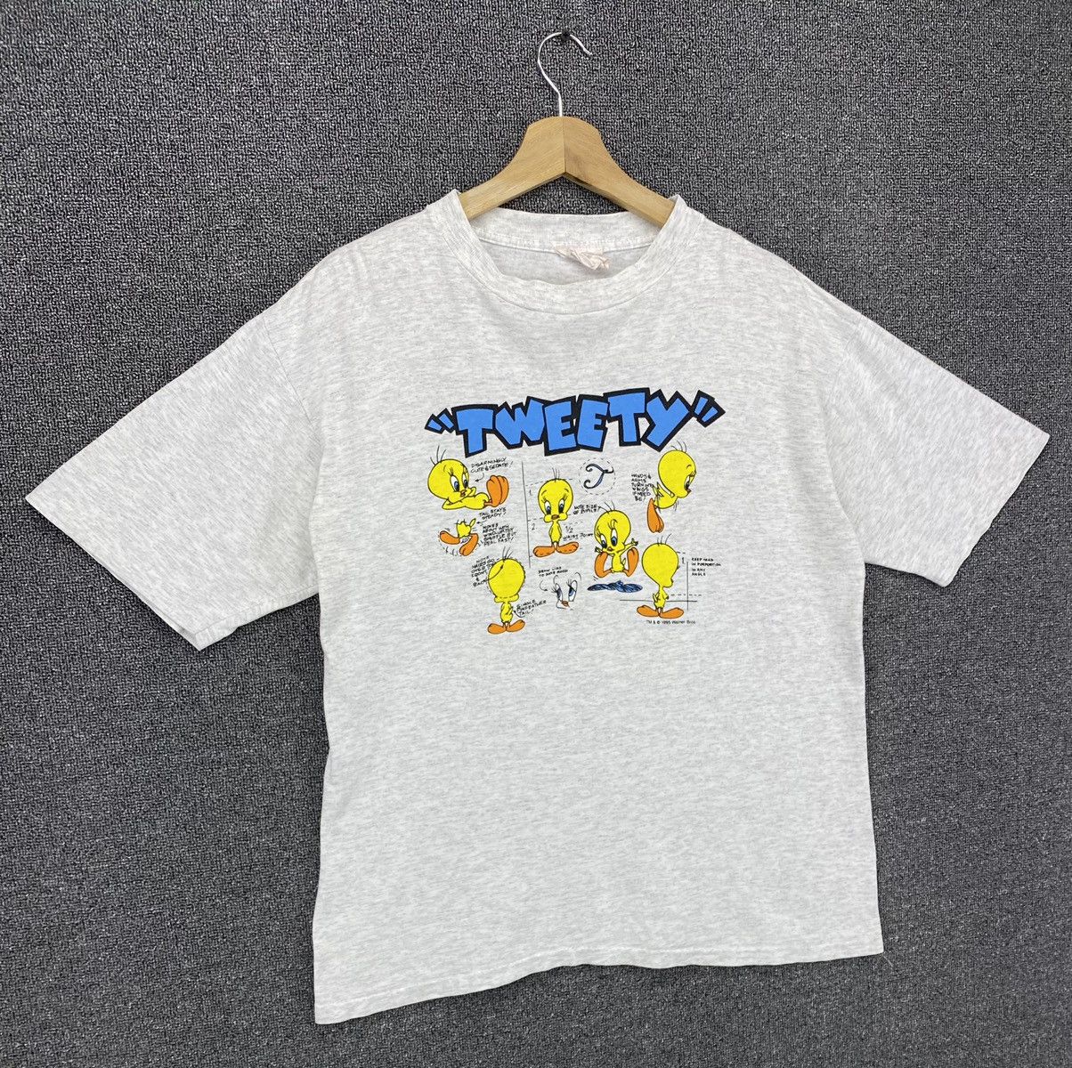 Vintage Vintage Looney Tunes Tweety Bird Funny Graphic Tees T Shirts Size US M / EU 48-50 / 2 - 2 Thumbnail