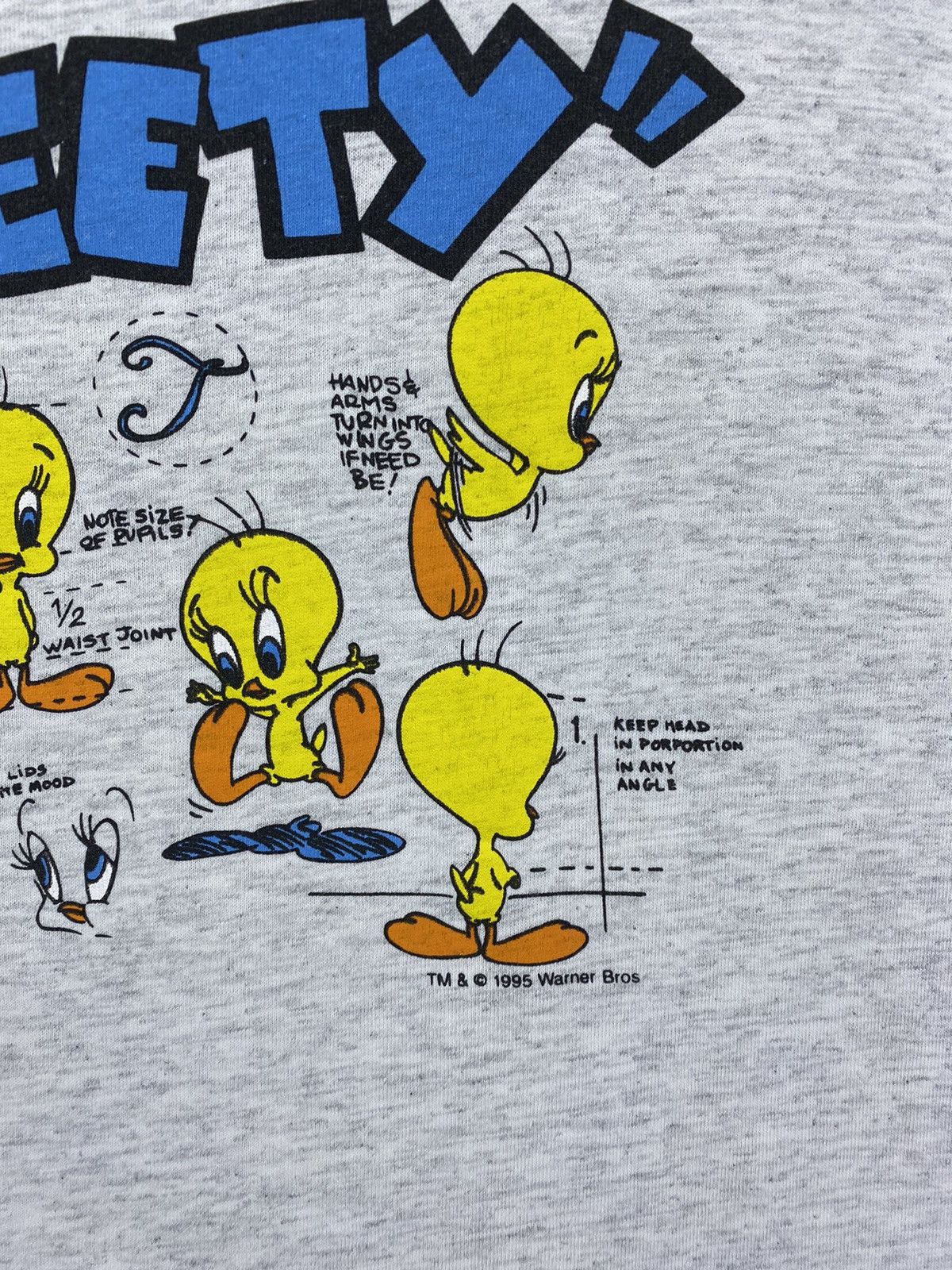 Vintage Vintage Looney Tunes Tweety Bird Funny Graphic Tees T Shirts Size US M / EU 48-50 / 2 - 6 Thumbnail