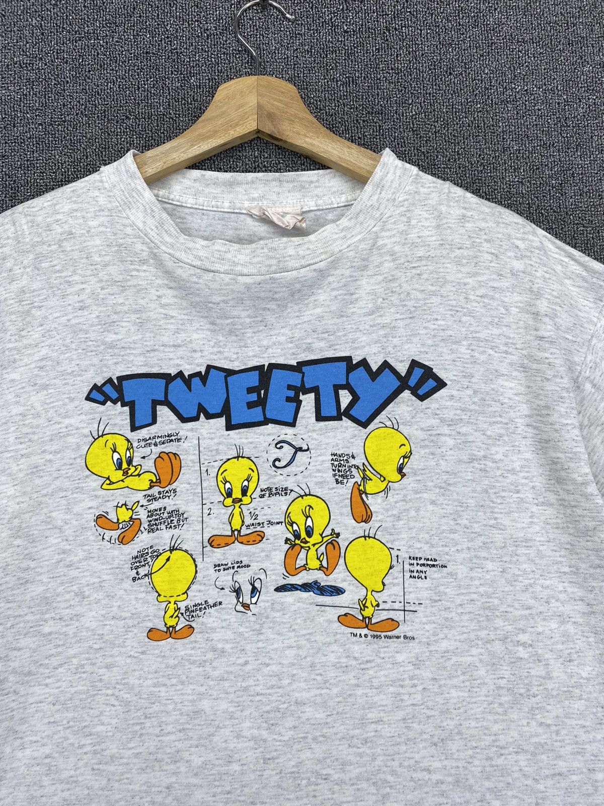Vintage Vintage Looney Tunes Tweety Bird Funny Graphic Tees T Shirts Size US M / EU 48-50 / 2 - 5 Thumbnail