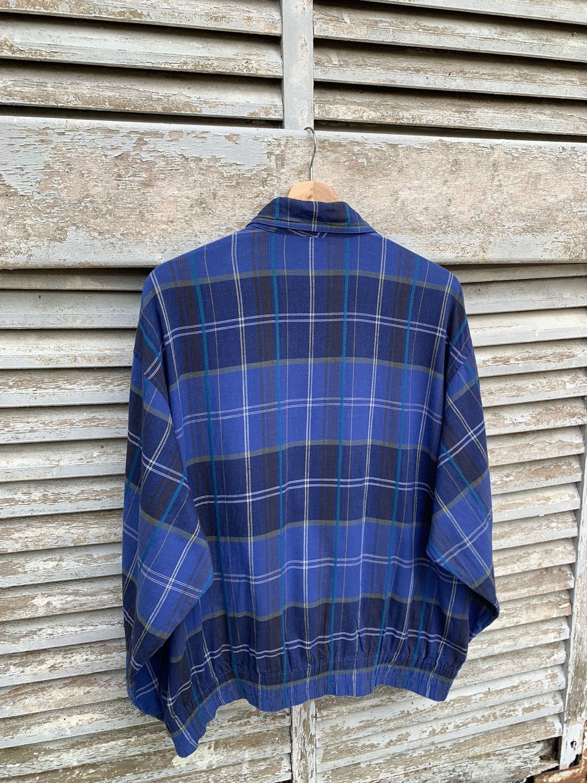 Japanese Brand LACOSTE Beautiful Flannels Design Jacket Size US L / EU 52-54 / 3 - 13 Thumbnail