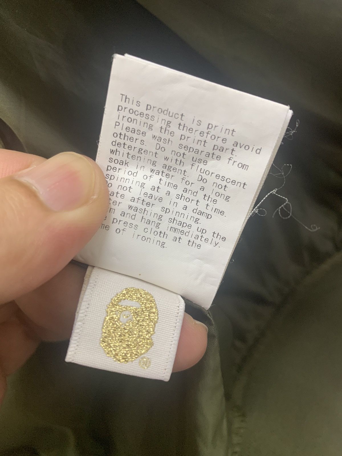 Bape A Bathing Ape Bombers / Light Jacket Size US M / EU 48-50 / 2 - 10 Thumbnail