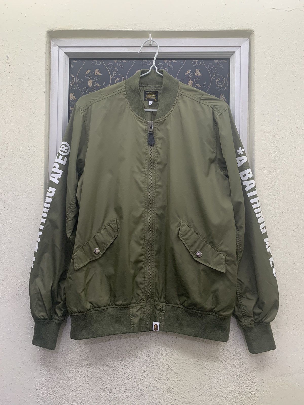 Bape A Bathing Ape Bombers / Light Jacket Size US M / EU 48-50 / 2 - 1 Thumbnail