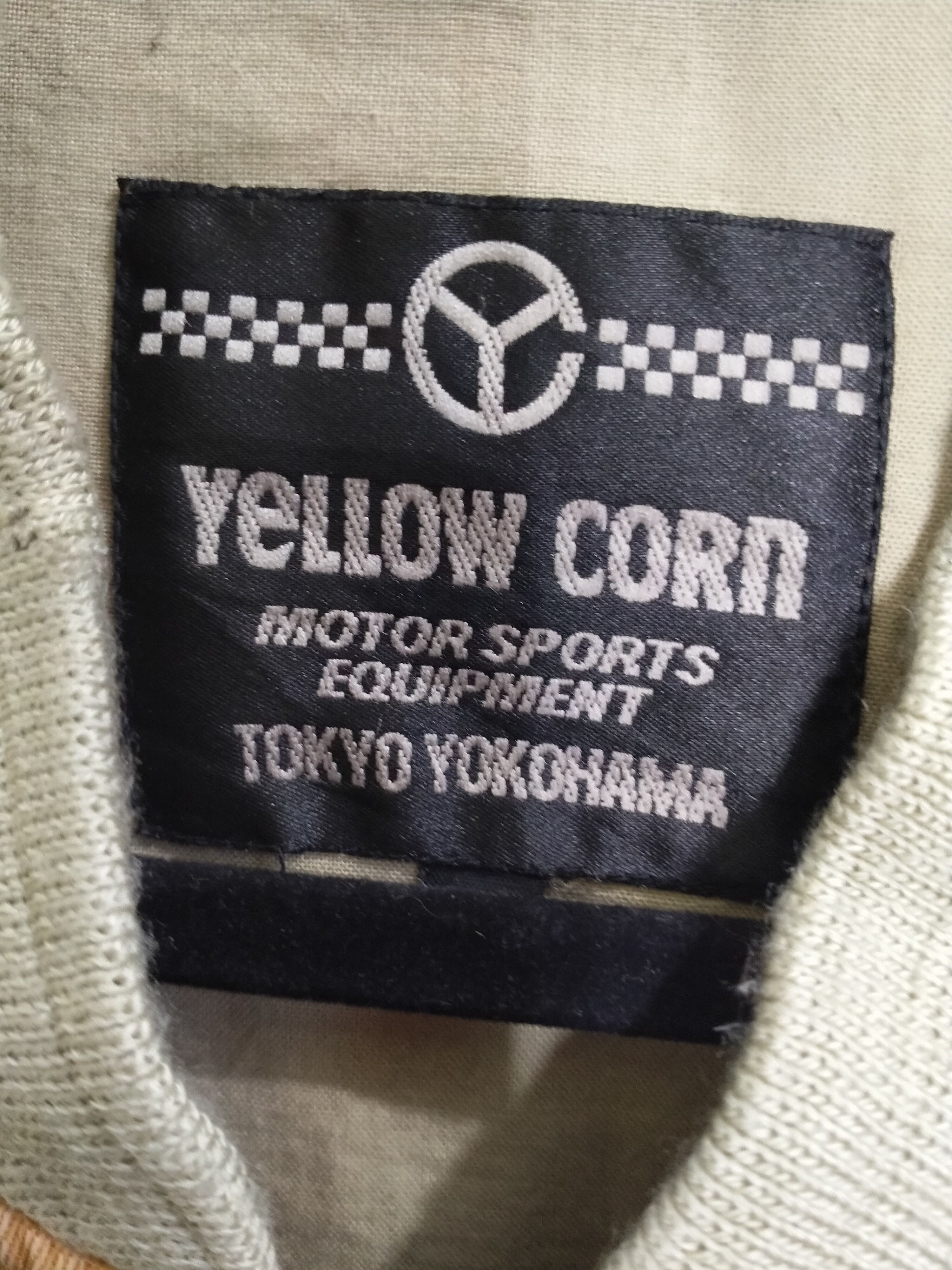 Japanese Brand Y2K Yellow Corn Bomber Camo Big Logo / Spell out Size US L / EU 52-54 / 3 - 3 Thumbnail