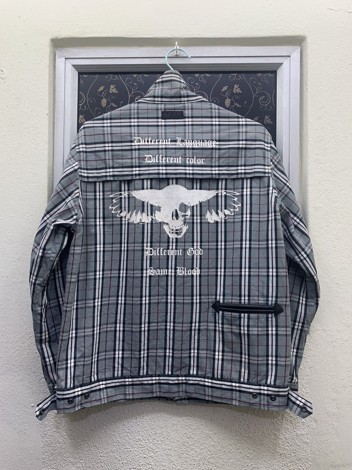Japanese Brand Vintage Quench Chequered Jacket Size US M / EU 48-50 / 2 - 1 Thumbnail