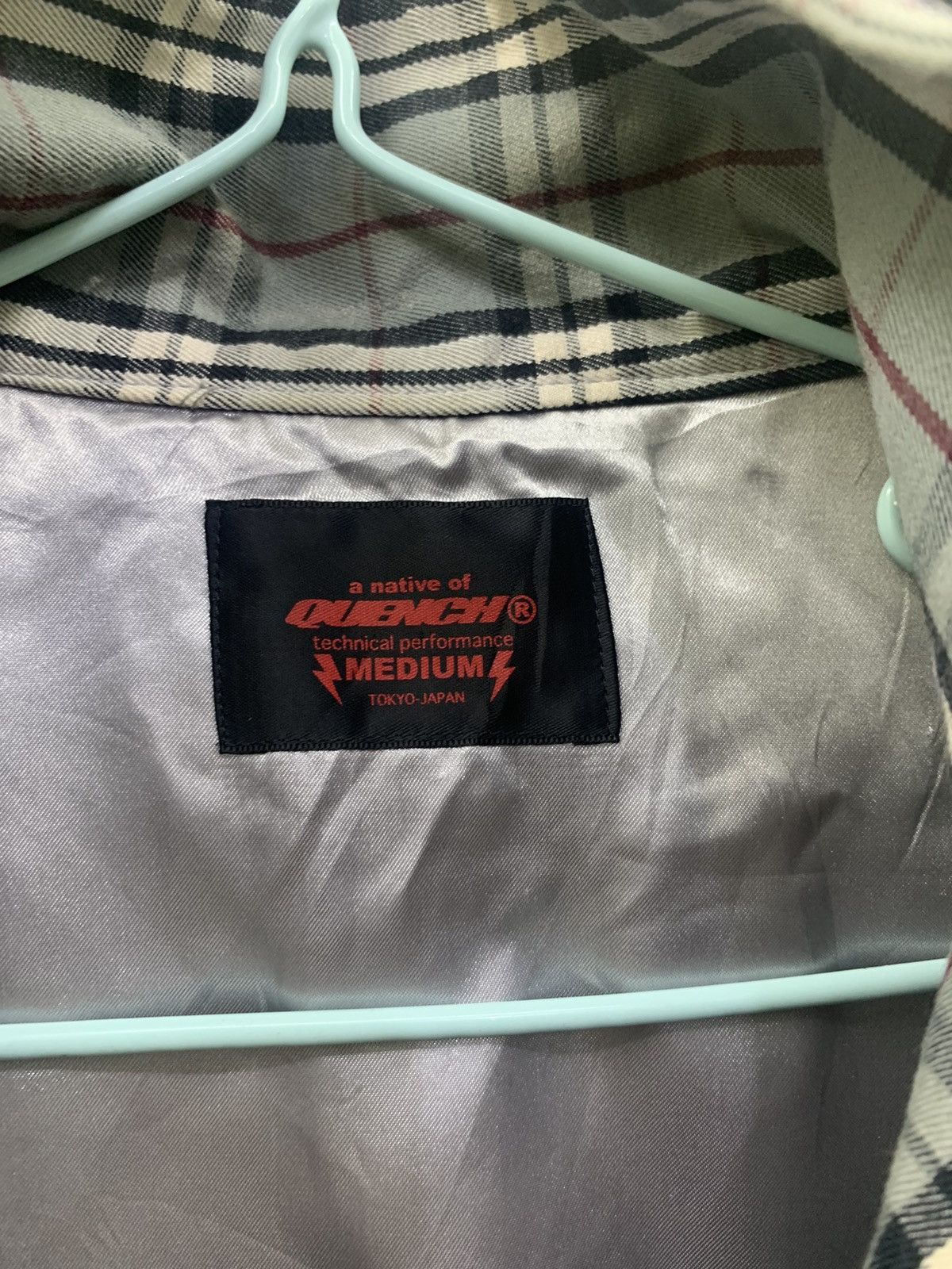 Japanese Brand Vintage Quench Chequered Jacket Size US M / EU 48-50 / 2 - 8 Thumbnail
