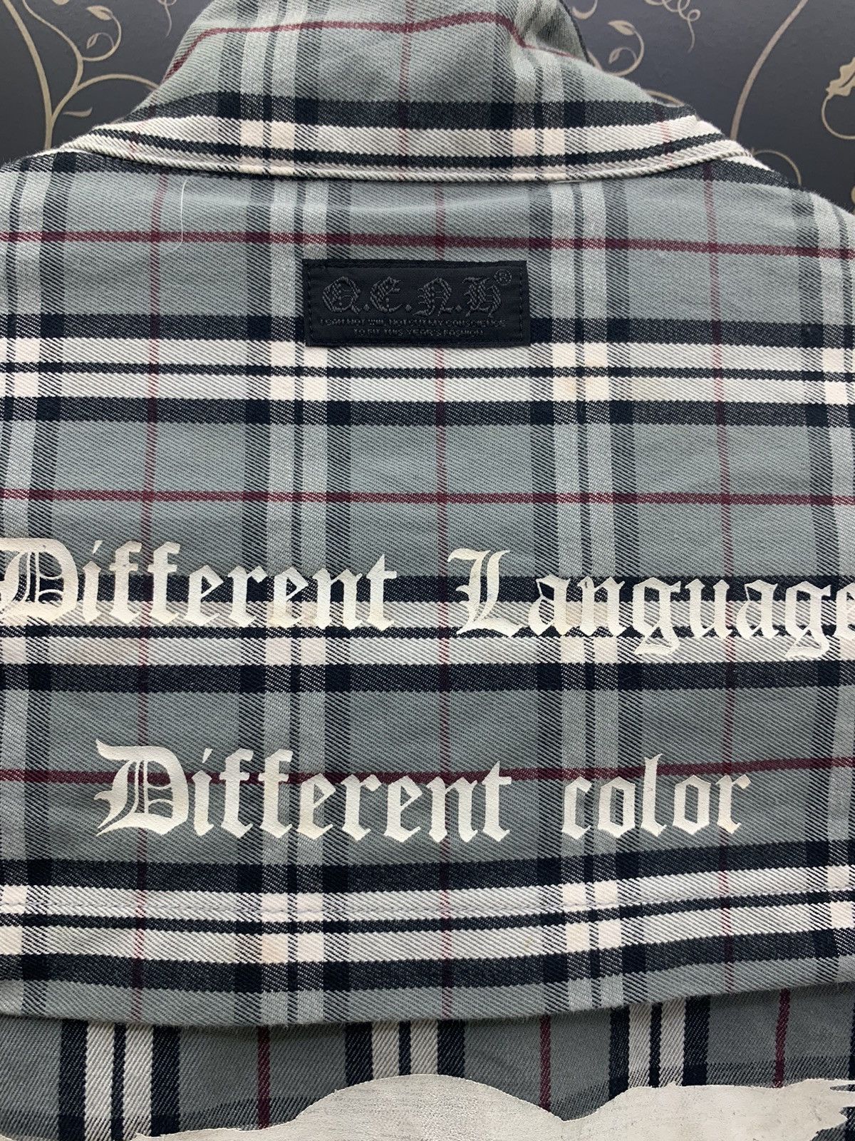 Japanese Brand Vintage Quench Chequered Jacket Size US M / EU 48-50 / 2 - 4 Thumbnail