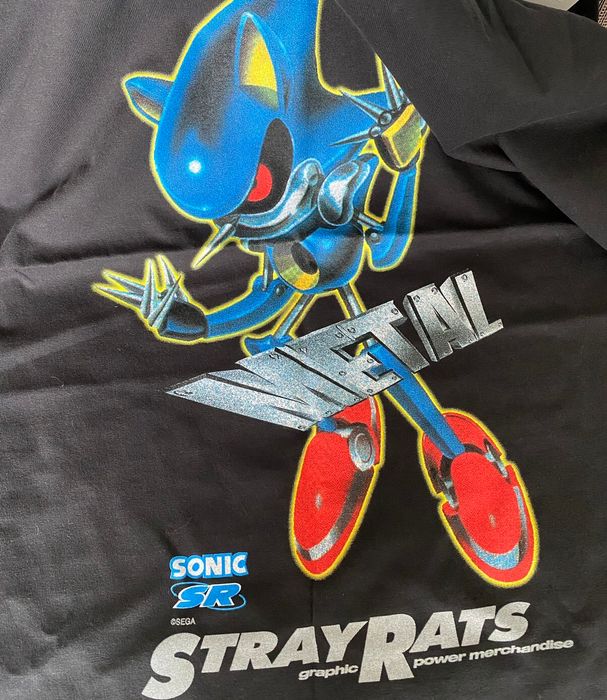 Stray Rats Stray Rats Metal Sonic T-Shirt Size XX-Large | Grailed