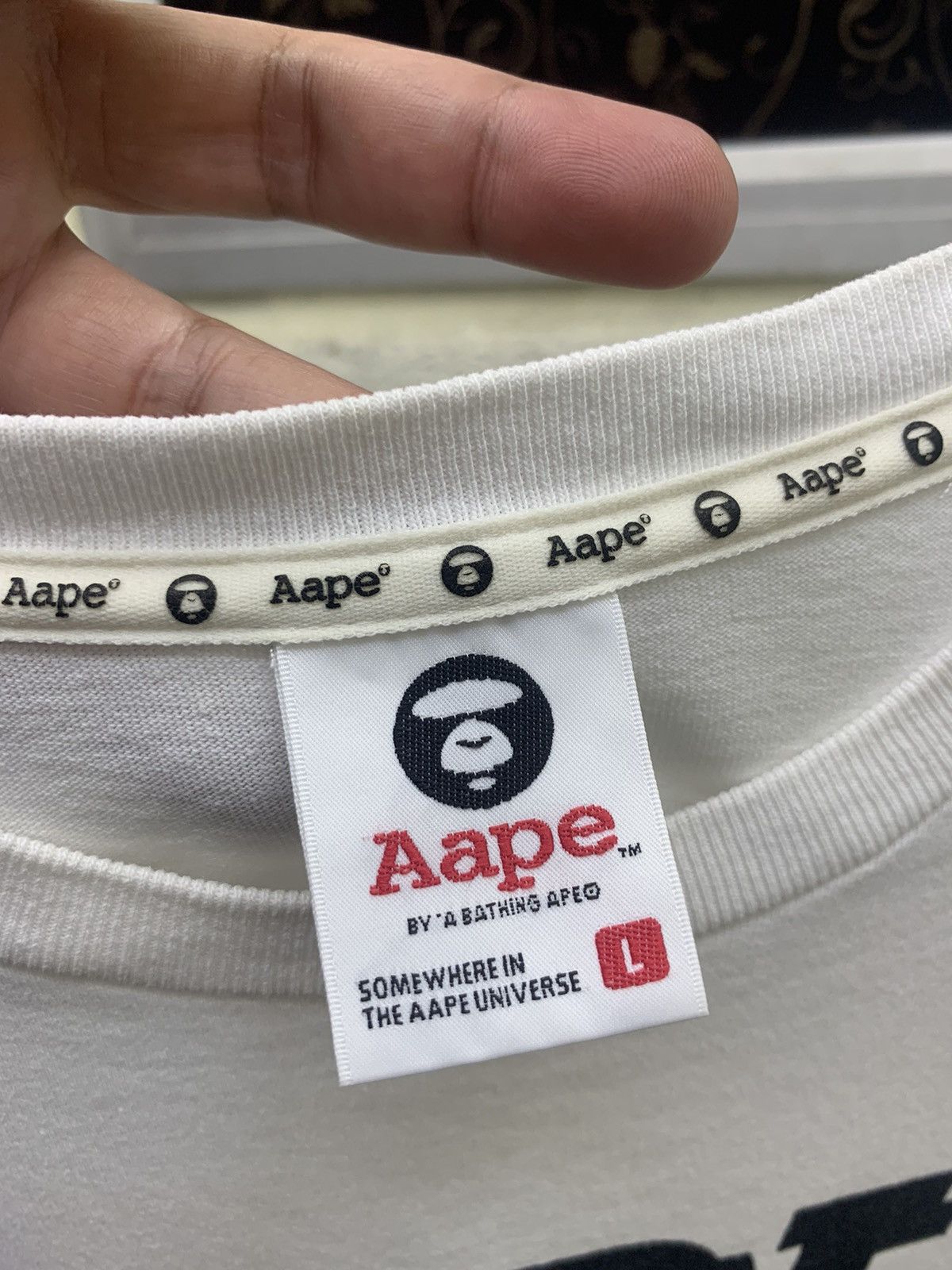 Aape AAPE by A Bathing Ape T Size US L / EU 52-54 / 3 - 8 Thumbnail
