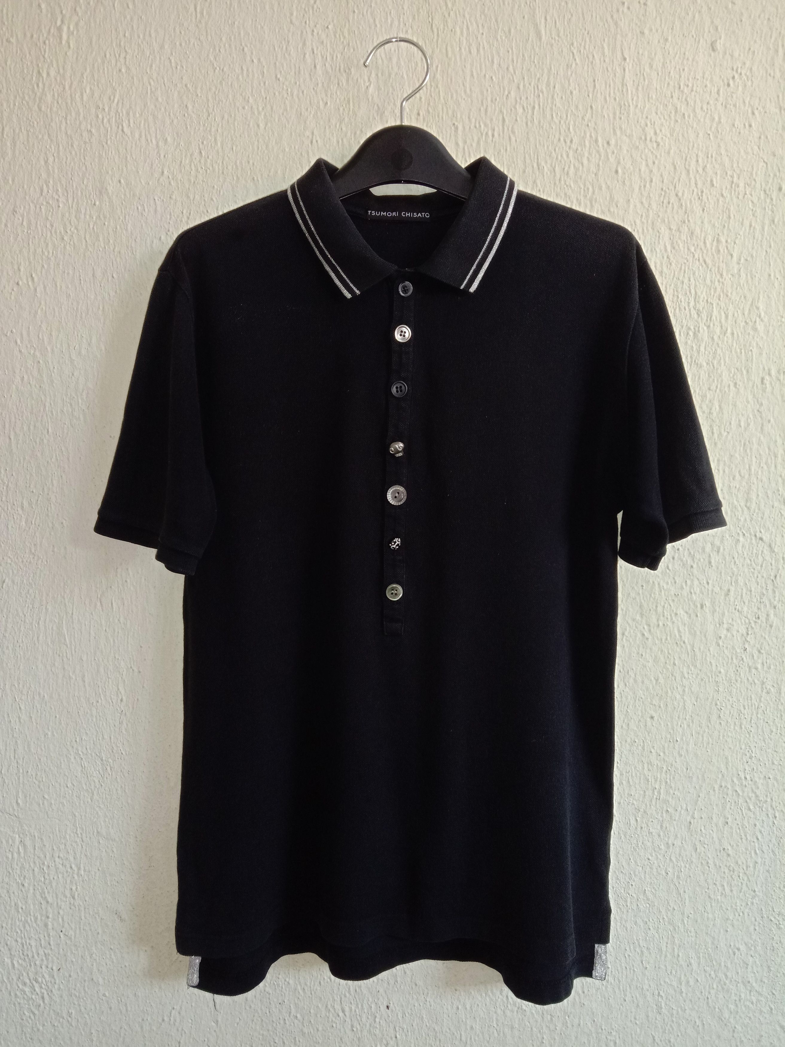 Issey Miyake 📌 Designer Polo Tee By issey Miyake Size US M / EU 48-50 / 2 - 1 Thumbnail