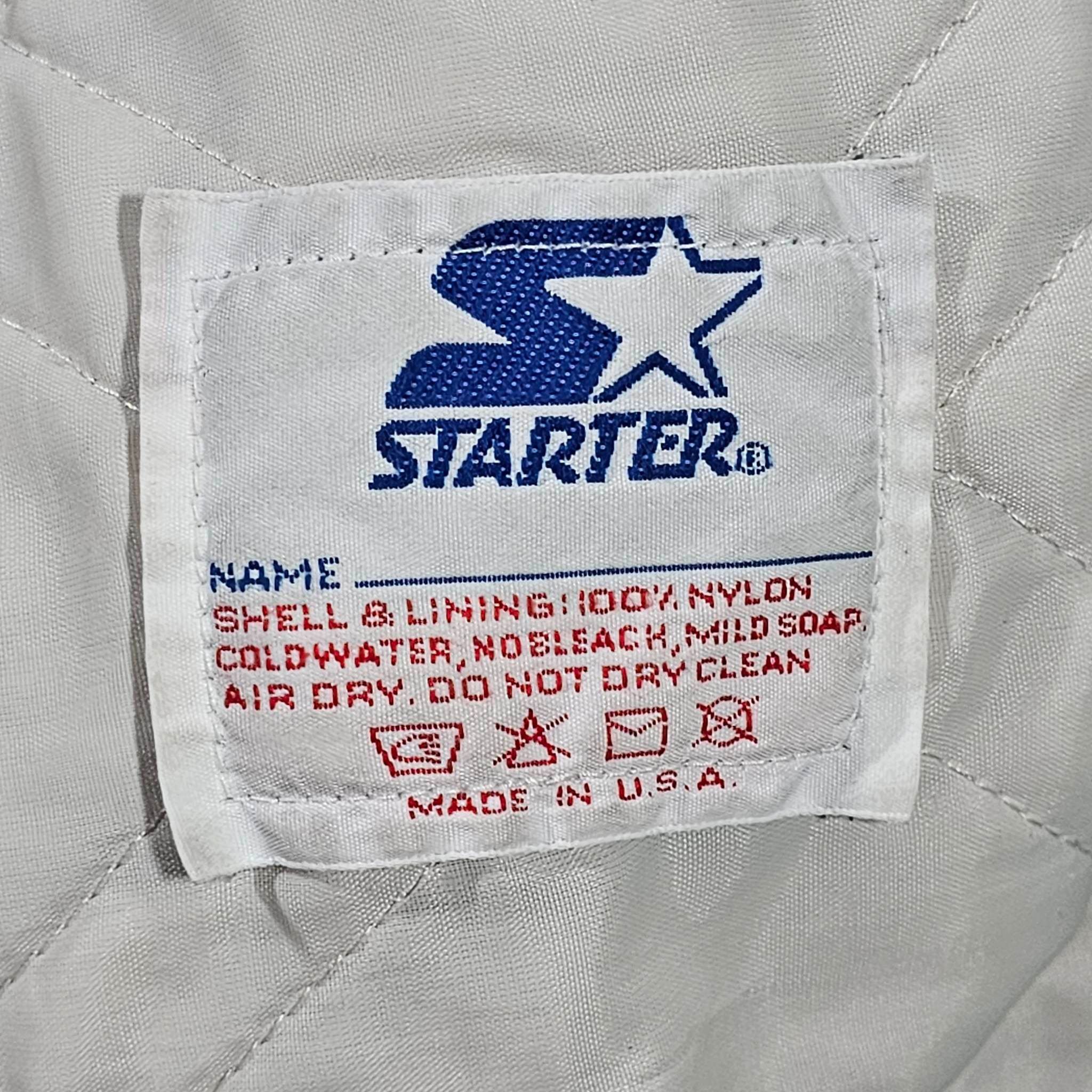 NFL × Starter × Vintage Los Angeles Raiders Vintage Starter Satin Bomber Jacket Size US M / EU 48-50 / 2 - 5 Thumbnail