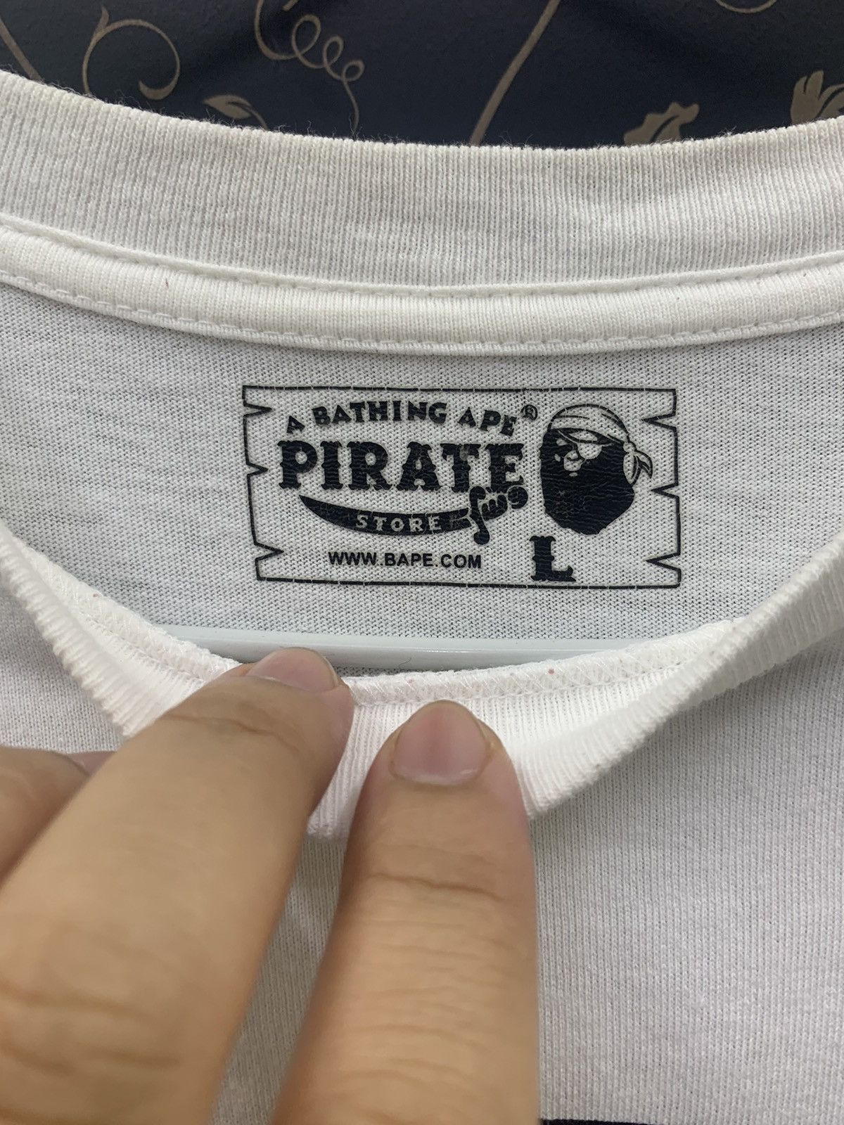 Bape A Bathing Ape Pirate Store T Size US L / EU 52-54 / 3 - 4 Thumbnail