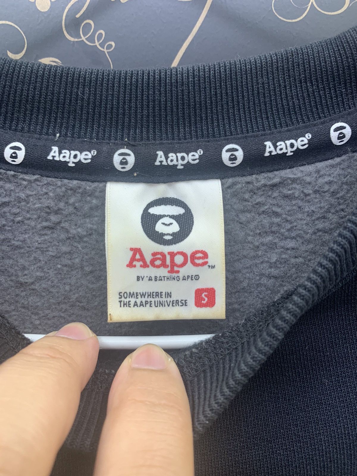 Aape AAPE By A Bathing Ape Sweatshirt Size US S / EU 44-46 / 1 - 8 Thumbnail